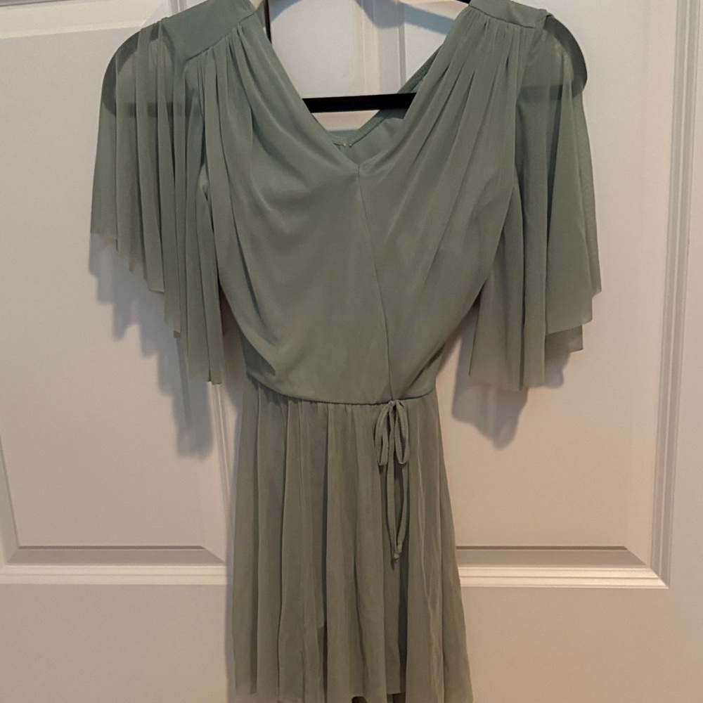 Revolution Sage Green Dress
